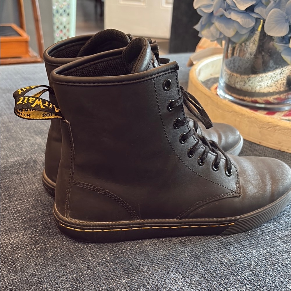 Dr. Martens Black Lace Up Boots
